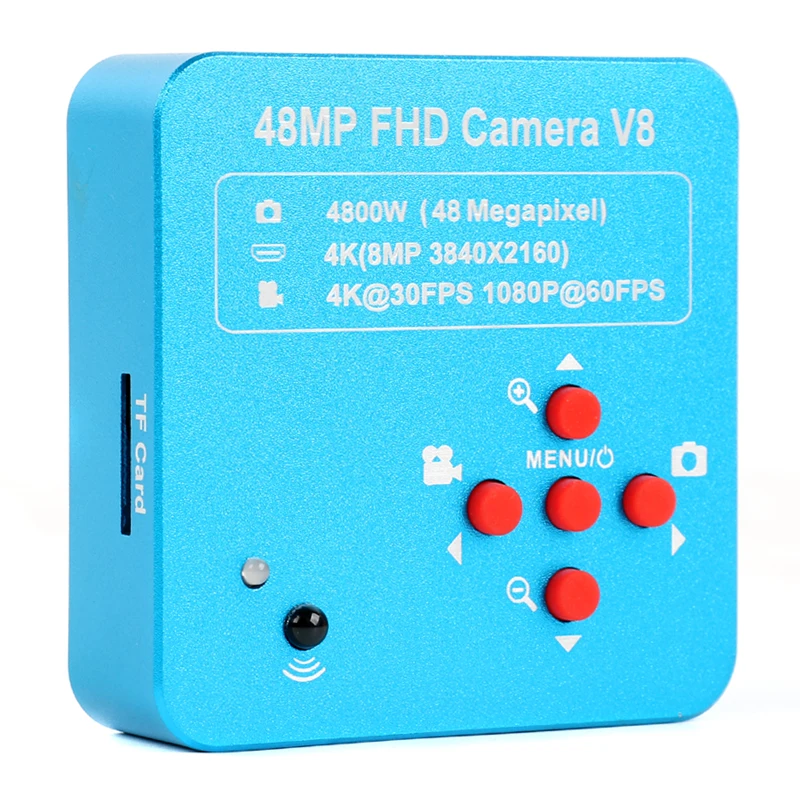 51MP 48MP 2K 4K 1080P HDMI USB Цифровая камера промышленного видеомикроскопа + объектив с