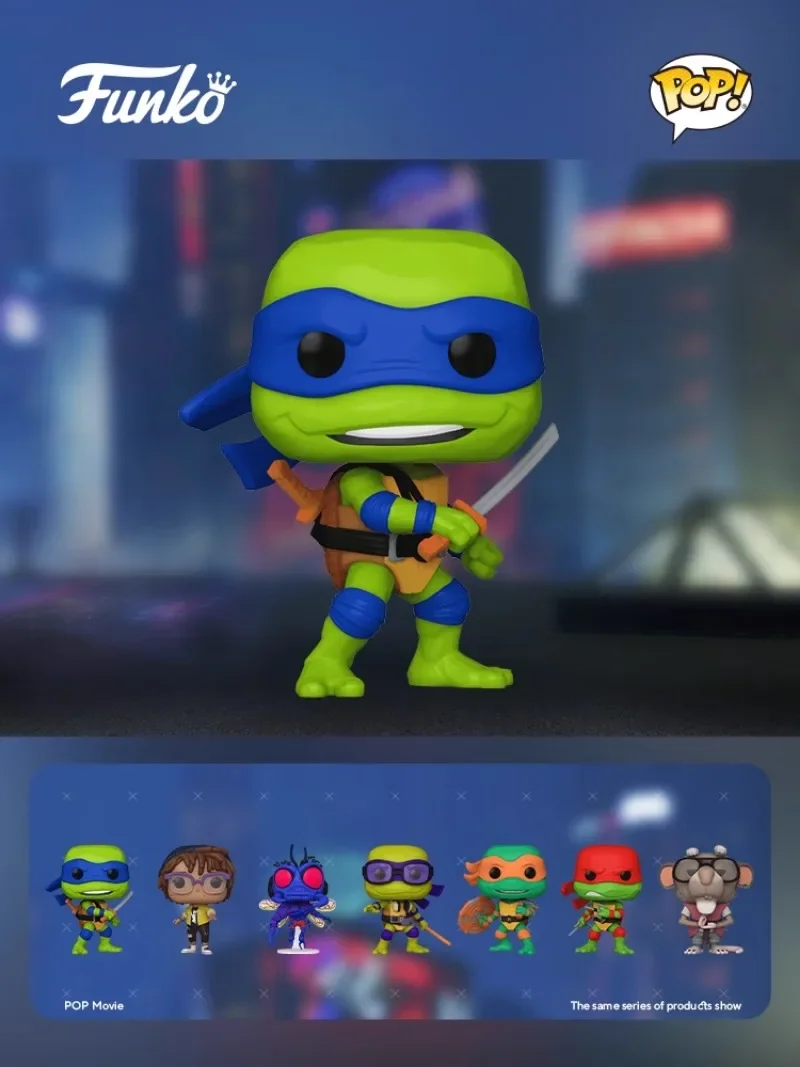 Фигурки героев мультфильма Черепашки-ниндзя