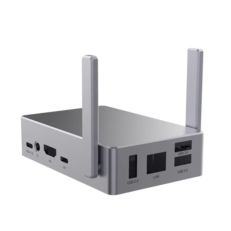 

Алюминиевый защитный металлический корпус для Raspberry 5 5B LX9A