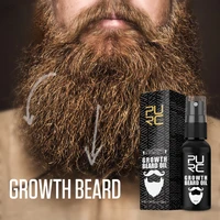 grow beard thicker more full thicken hair beard oil for men beard grooming treatment beard care natural men beard oil 1pcs 30ml