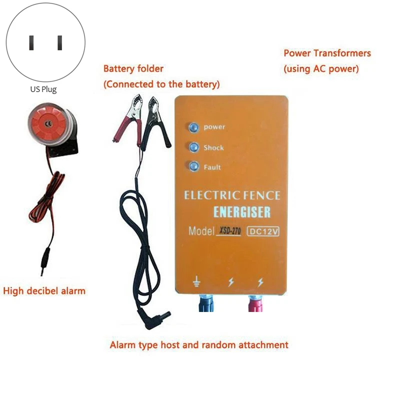 Акция! Электрический забор на солнечной батарее контроллер зарядного устройства