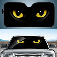 black cat pattern car protection car sunshades for windshield stylish mens car window cover windshield sunshade hot