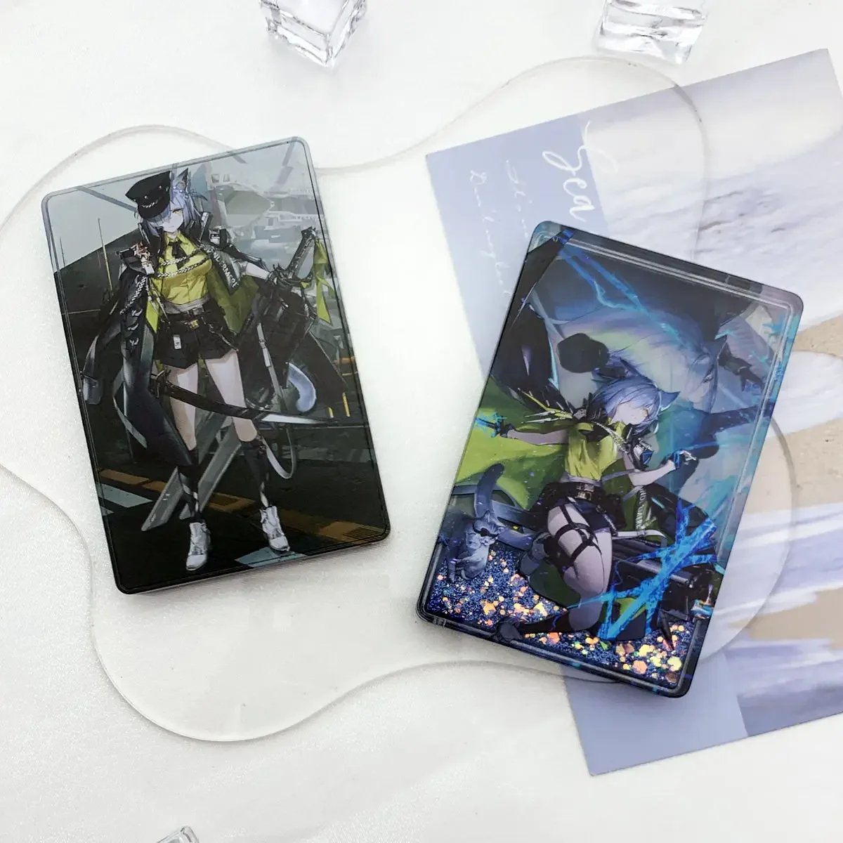 Аниме arknight серия Косплей акриловый кирпич зыбучий песок маджонг стоячий знак