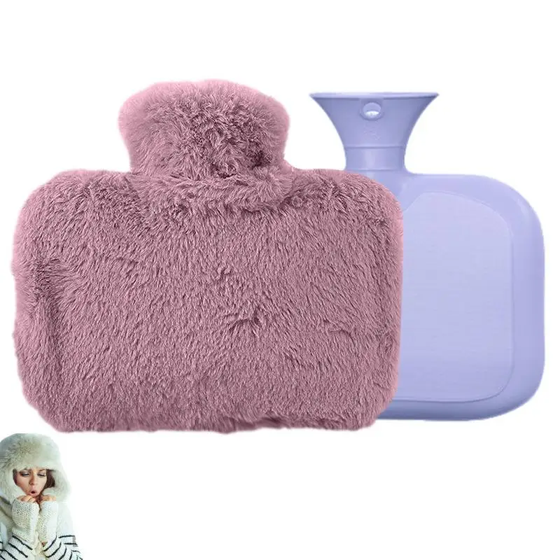 

Rubber Hot Water Bottle Hot Water Bag For Hot And Cold Compress 1.5L Hot Water Bag Hand Warmer Hot Cold Treat Bed Warmer Hand