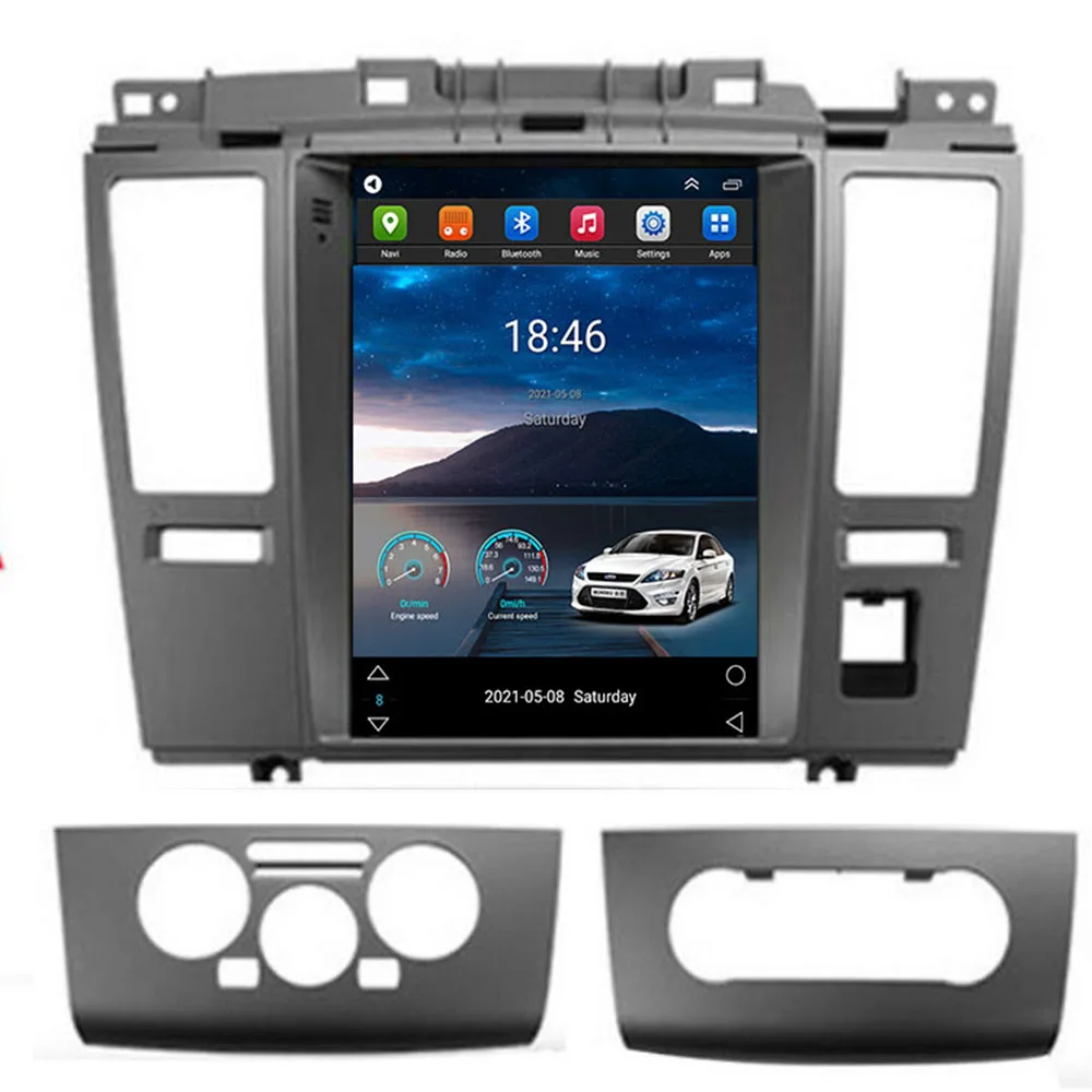 

Android 11 Tesla Style Car Radio For Nissan Tiida C11 2004-2013 Navigation GPS Stereo Multimedia Player Vertical Screen DVD
