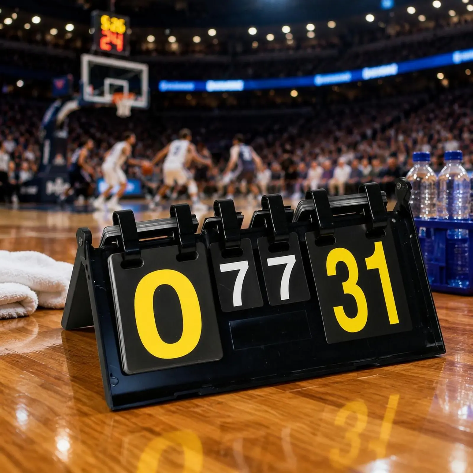 Фото Складное табло для подсчета очков Flip Scorekeeper, ламинированное настольное табло из АБС-пластика для настольных игр №3