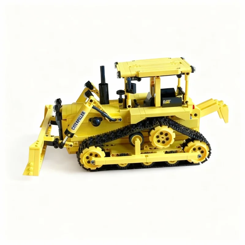 Фото Конструктор MOC CAT Бульдозер RC Mindstorm Boost HUB, 926 деталей, модель для сборки, игрушка-конструктор, подарок на Рождество, DIY, кирпичики, на день рождения, для детей №4
