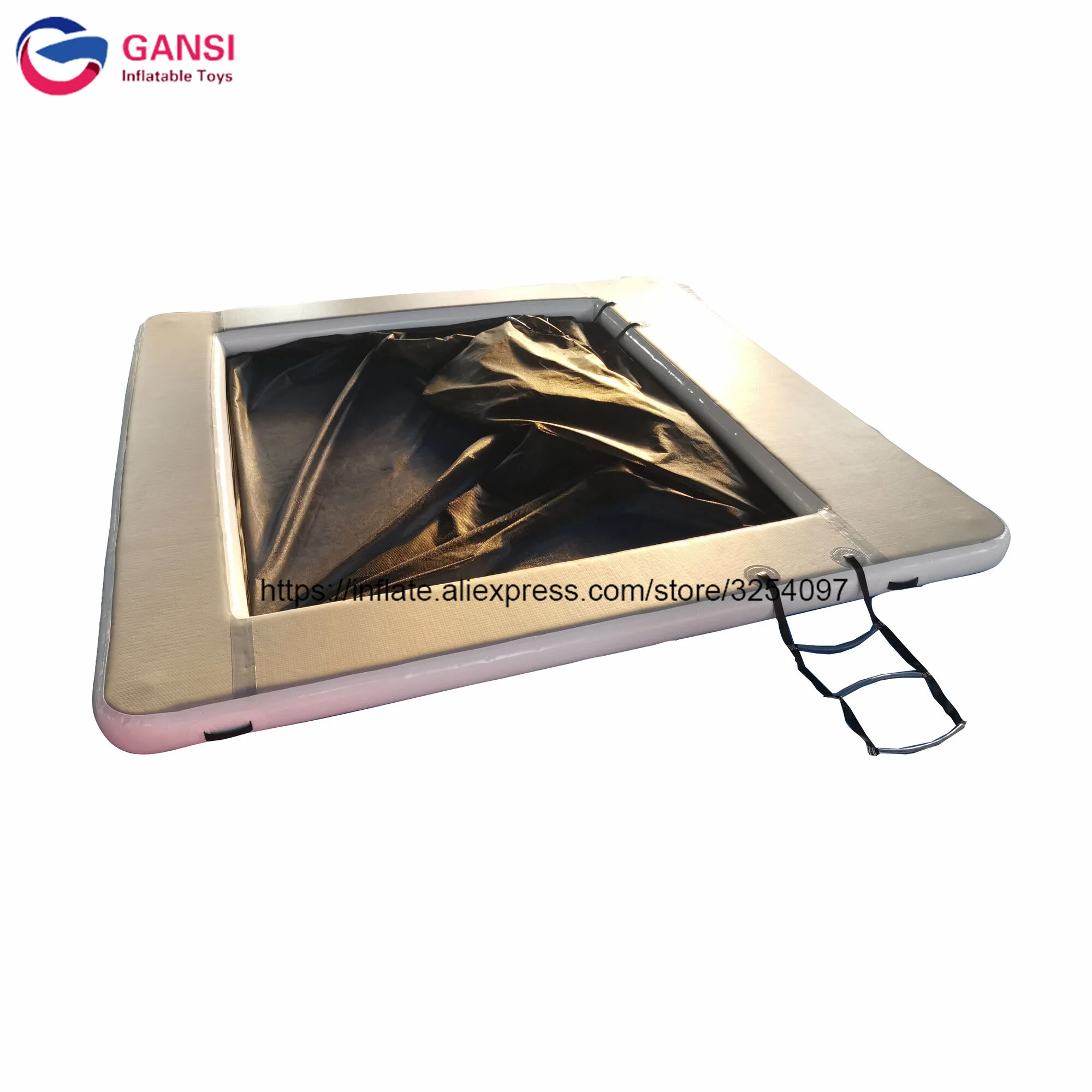 5x5x2 1 м индивидуальный мобильный надувной морской бассейн DWF материал Плавающий