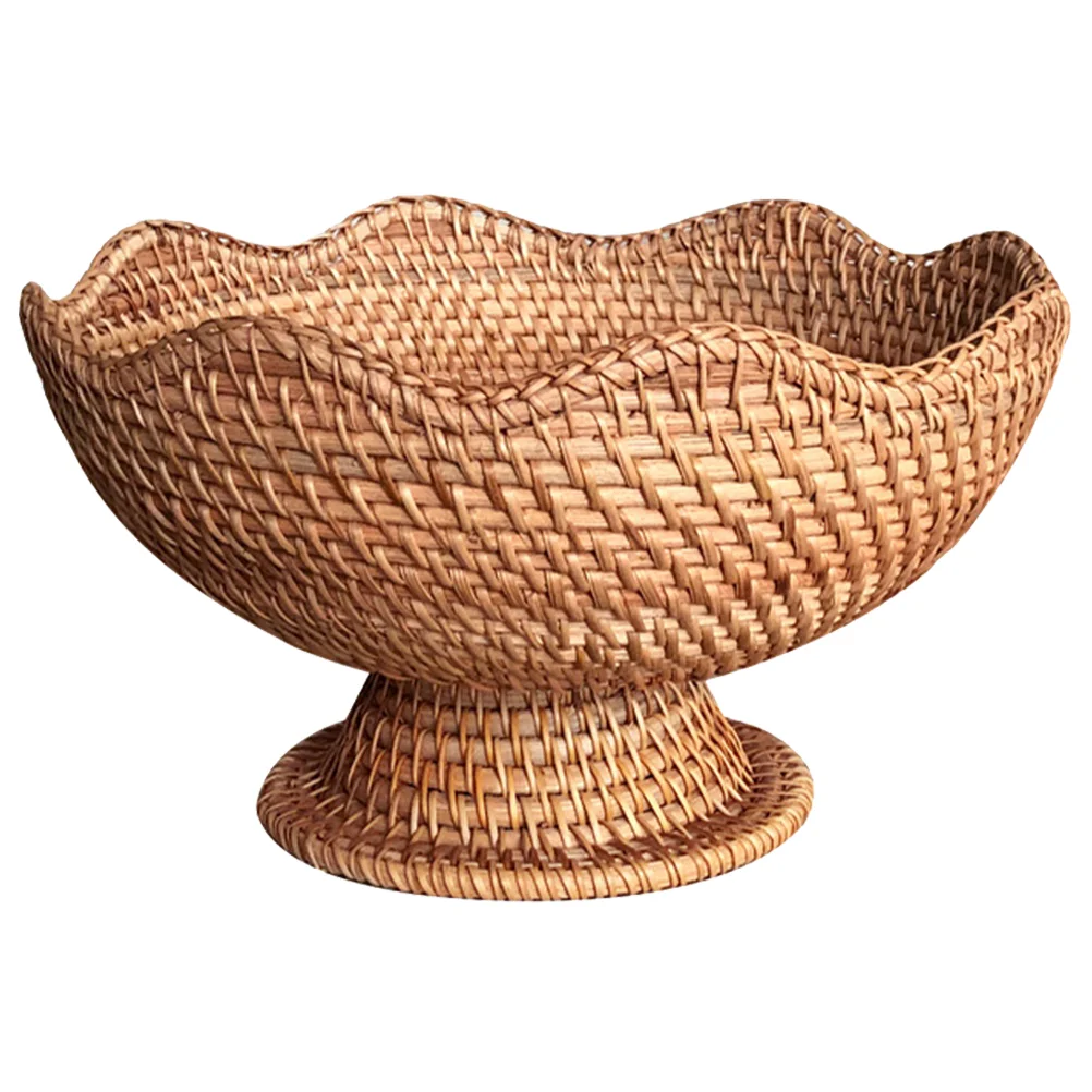 

Small Woven Basket Kitchen Round Woven Basket Small Round Basket
