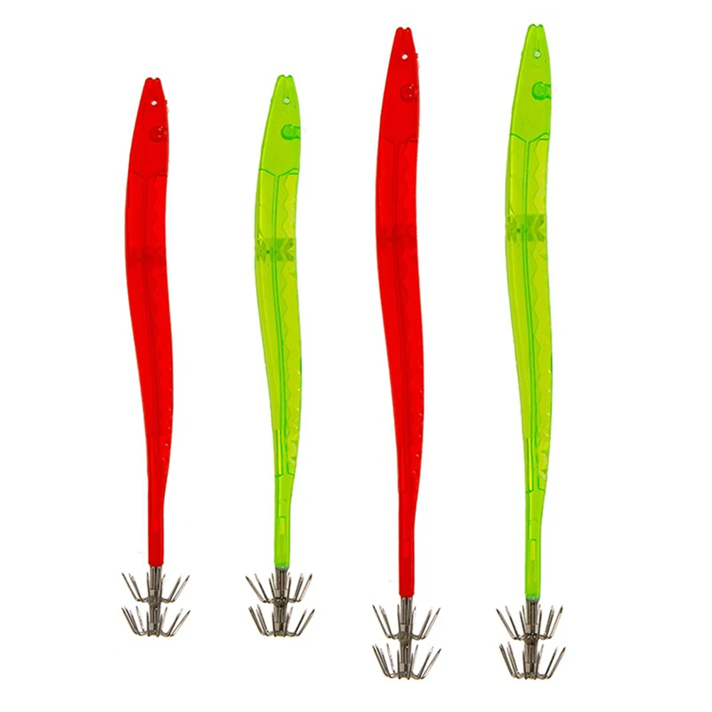 

2x Wood Shrimp Fishing Lures Octopus Lure Squid Jig Hard Bait For Sea Fishing Artificial Octopus Lure Squid Jig Fishhooks Cuttle