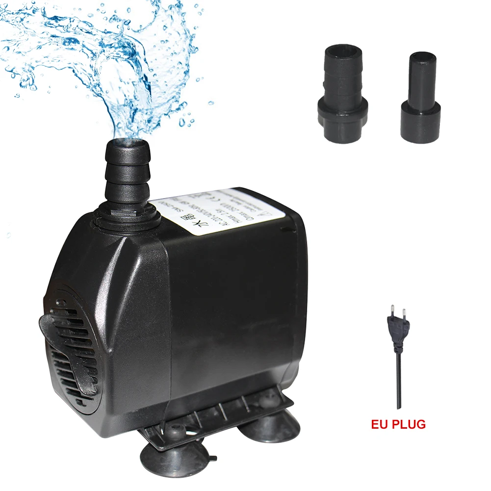 

2500L/H 15W Submersible Aquarium Water Pump Ultra-Quiet Fish Pond Water Fountain Pump for Home Small Fish Tank