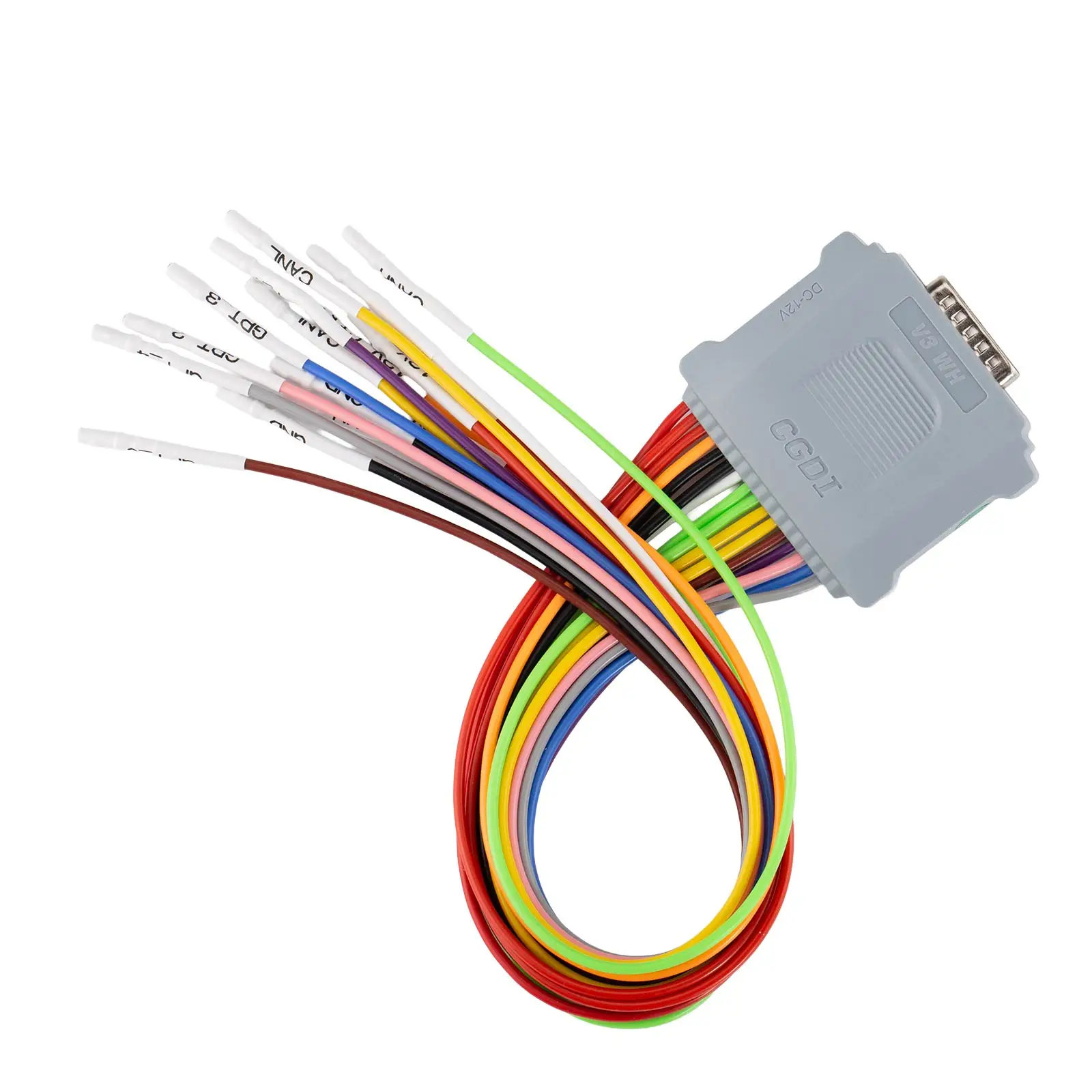 Фото Новый адаптер-кабель CGDI CG Super DB15 (16-контактный) для FC200 с новым контроллером 12В и GPT-4 для чтения и записи ЭБУ (модель 2026 года) №4
