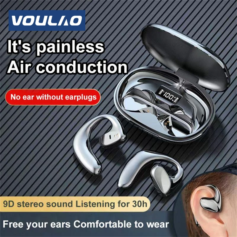 Беспроводные спортивные Bluetooth-наушники с шумоподавлением и микрофоном |