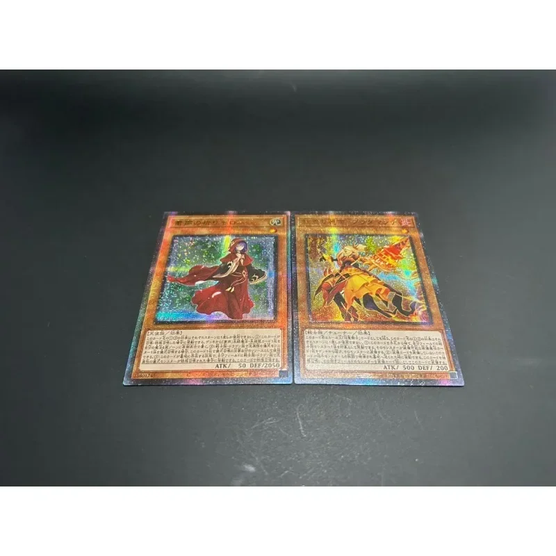2 шт./компл. YuGiOh Blue-Eyes Белый Дракон Темный Волшебник Sky Striker DIY Преломление