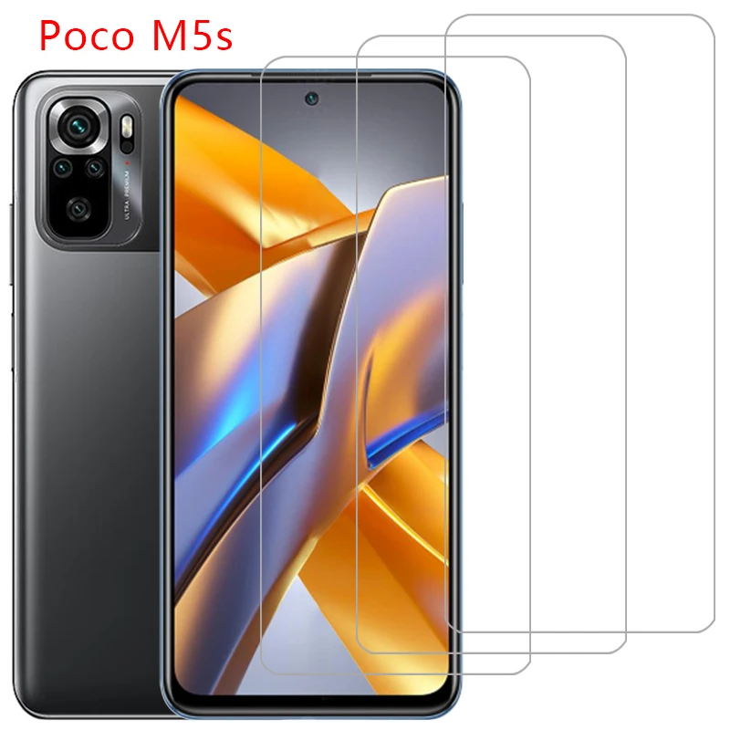 Чехол из закаленного стекла для телефона xiaomi poco m5s задняя крышка на pocom5s poc pco m5 s m 5s
