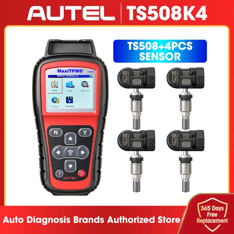 Autel MaxiTPMS TS508K4 TPMS Диагностические инструменты датчики давления в шинах Программирование Профессиональный Автомобильный сканер