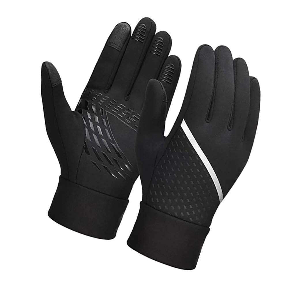 

Зимние перчатки, Осеннее покрытие для рук, для использования на открытом воздухе, стильные женские и мужские теплые руки, противоскользящие...