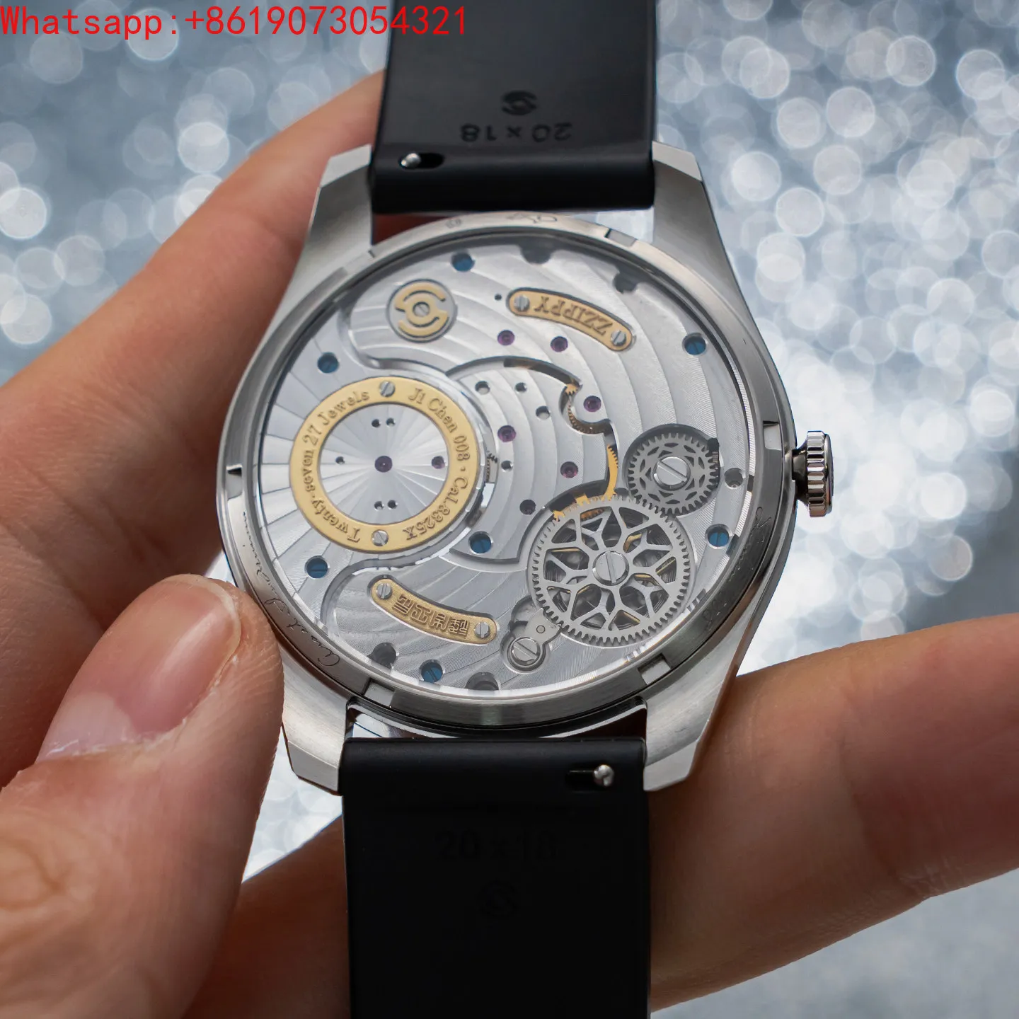 Мужские повседневные механические часы The Great Qin Empire Jichen 008 Limited Meteorite Disc Cal 8325x Tourbillon (art.: 3920db38bcd54) - 3920db38bcd54