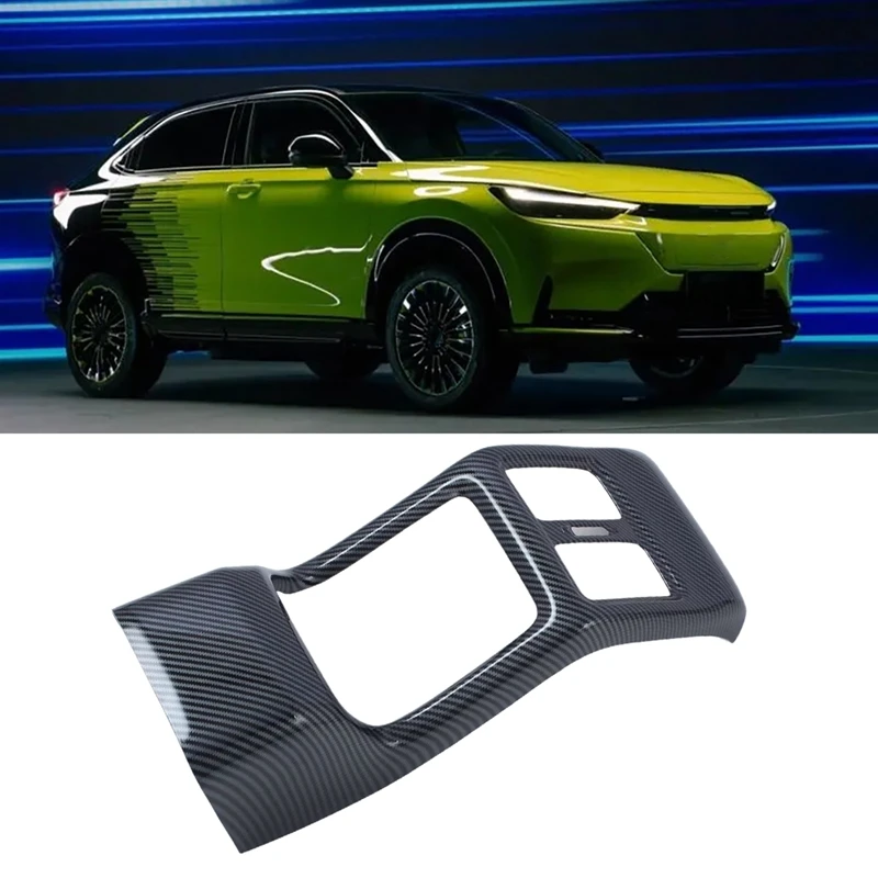 Для Honda E:NS1 ENS1 2022 углеродное волокно ABS задняя крышка воздуховыпускного отверстия