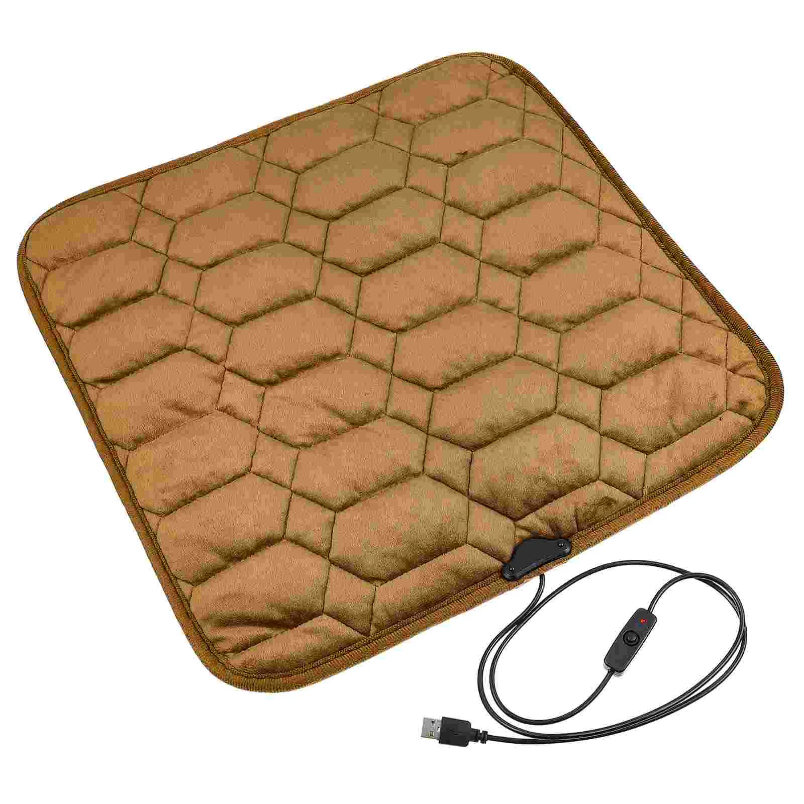 

Cushion Pad Heated Car Heating Usb Chair Winter Heat Protector Warmer Heater Pads Pet Cover Foldable Washable Electric Vehicles