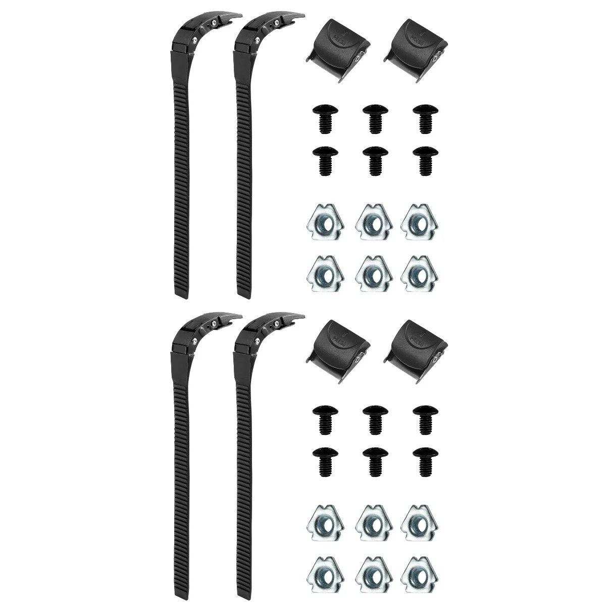 

4 Sets Roller Shoes Accessory Roller Skates Buckle Roller Skates Strap Roller Skates Strap Skating Shoes Strap