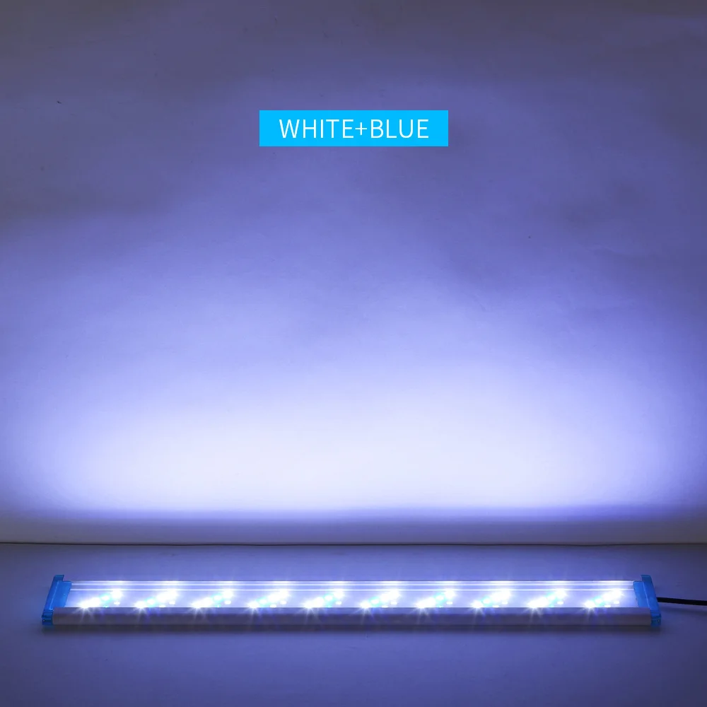 

Super Slim LEDs Aquarium Lighting Aquatic Plant Light 18-58CM Extensible Waterproof Clip on Lamp For Fish Tank Aquarium