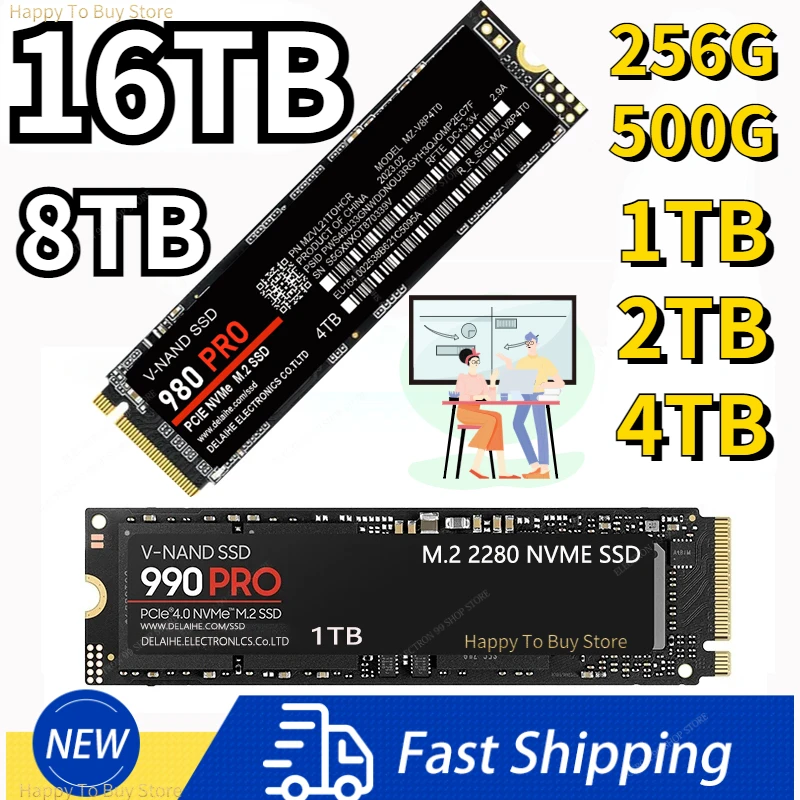

8TB Original 2023 M2 Ssd 2280 1TB 2TB Hdd Hard Drive M.2 SSD Hard Disk M2 2280 SATA NGFF Hard Drive for Famous Brand Laptop PC