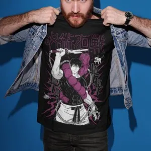 Классическая футболка унисекс с аниме Рубашка Аниме Манга