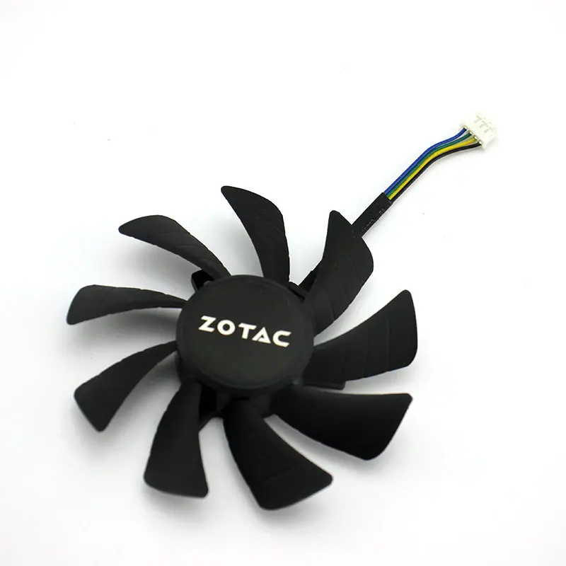 Вентилятор охлаждения видеокарты для ZOTAC GTX 1060 Mini ITX T 129215 SH DC12V 0 30A