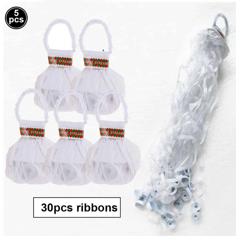 

Свадебные броски ленты с конфетти 24 шт