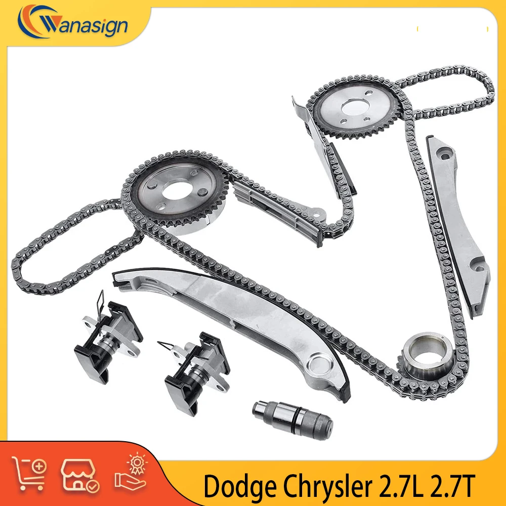 

Комплект цепи ГРМ деталей двигателя подходит для 2,7 л T V6 GAS DOHC для Chrysler Sebring 300 Sebring Dodge Charger Avenger Jeep 2.7T 2.7L 08-10