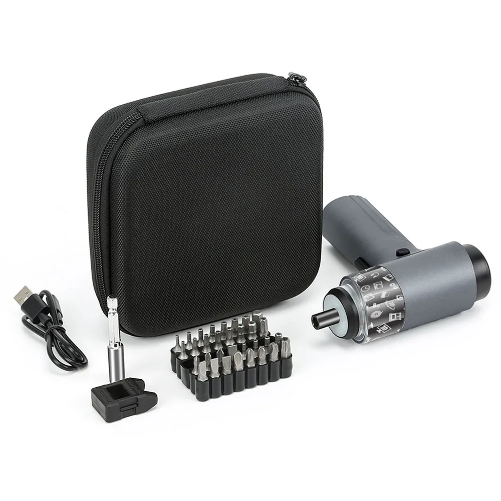 

Многофункциональная беспроводная электрическая отвертка Creality, круглая светодиодная подсветка, 32 шт., стальные отвертки CRV, крутящий момент 5 Нм, 7 скоростей, ручка