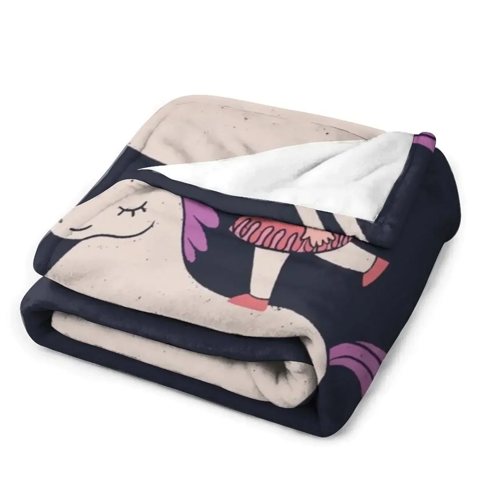 Единорог фея балерина пледы мягкие кровати модные украшения большие одеяла