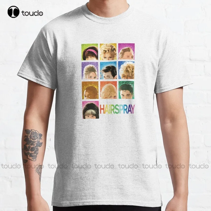 

Hairspray Classic T-Shirt Men Shirts Fashion Custom Aldult Teen Unisex Digital Printing Tee Shirts Digital Printing Tee Shirts