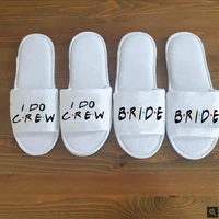 bride to be slipper friends themed bachelorette hen party girls night bridal shower wedding decoration bridesmaid proposal gift