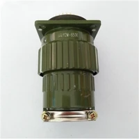 65 pin aviation plug with socket contact type circular connector y2m 65tk free shipping