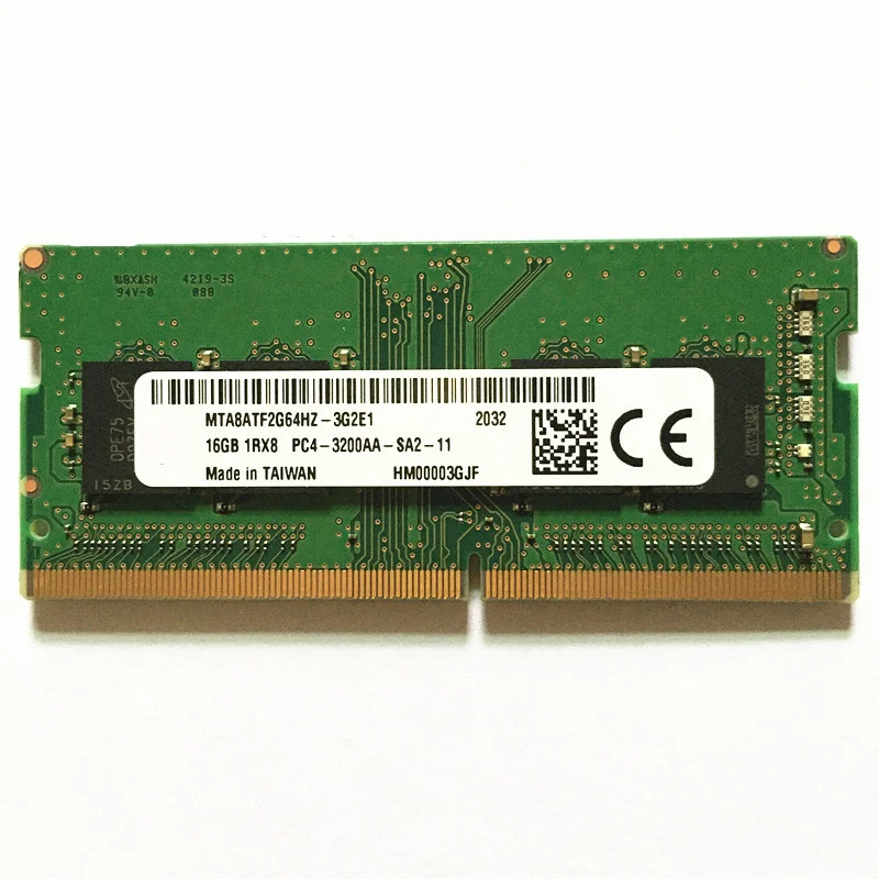 Kinlstuo DDR4 RAM 16GB 3200 SODIMM память для ноутбука 16GB 1RX8 PC4-3200AA-SA1-11 1,2 V