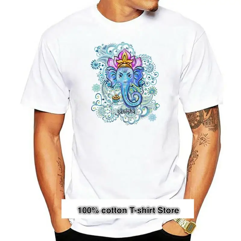 Camiseta blanca TS850 для женщин, ganish, God, Hindus, spirial, Zen, India, Hobo, Boho