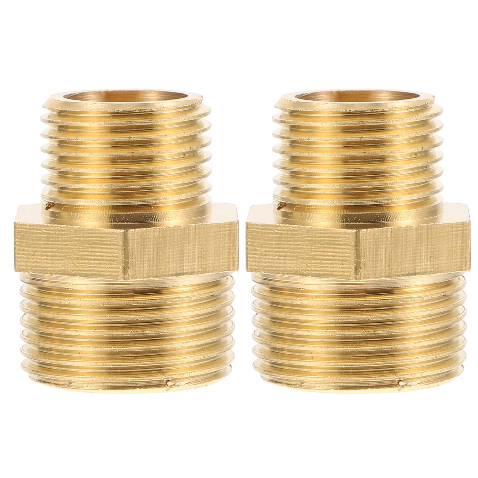 

Brass Sprayer Fittings Copper Connector Two Straight Thread Connectors Pipe Tube