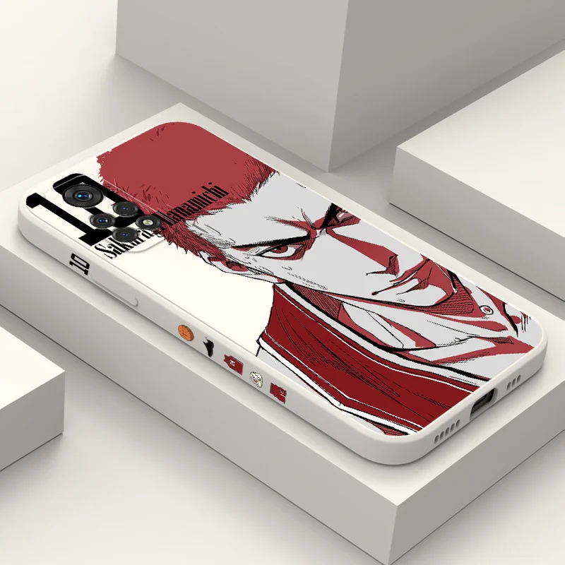 

Basketball Guys Phone Case For Xiaomi Redmi Note 12 11 11S 10 10T 10S 9 9S 8 7 Pro Plus 4G 5G Liquid Silicone Cover