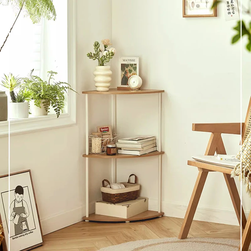 

Standing Rack Storage Organizer Layered Metal Corner Nordic Shelf Organizer Spice Office Rangement Cuisines Kitchen Gadget