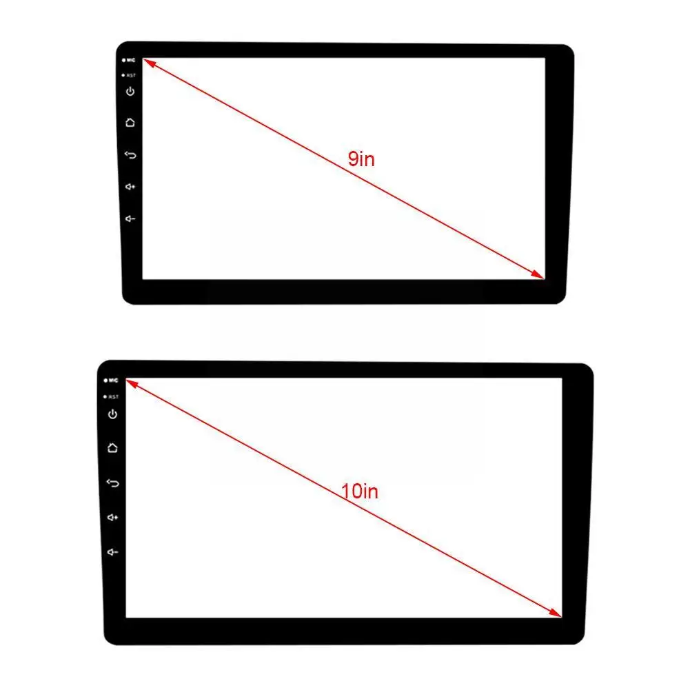 Car Navigation Tempered Film Tempered Glass Screen Protection Film For 9inch/10inch LCD Anti-Fingerprint Anti-static Dustpr O9D3 images - 6