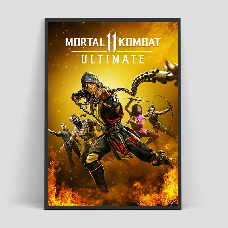 Mortal Kombat Постер на холсте
