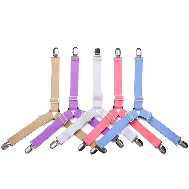 3 Way Bed Sheets Holders Fastener Elastic Band Clip Bed Sheets Cover Triangle Bed Mattress Sheet Clips Grippers Straps