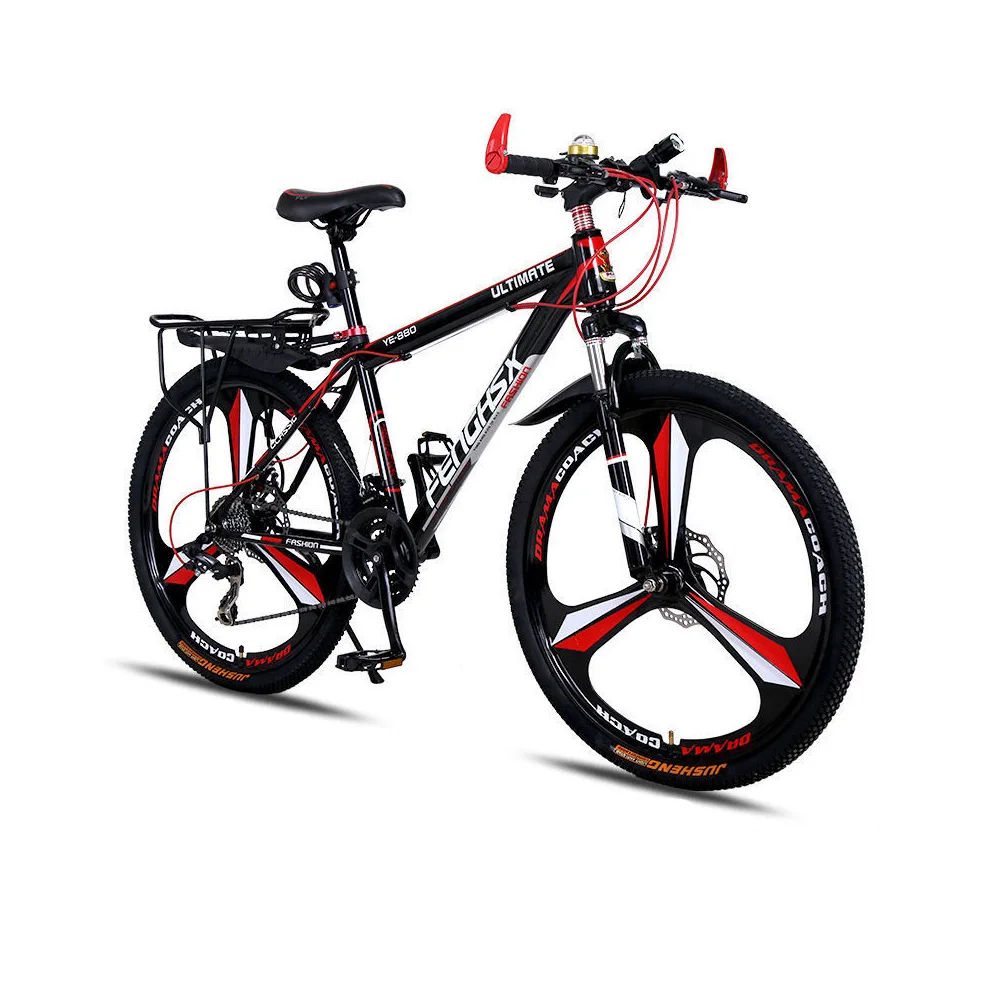 

24 Inches Mountain Bike 21/24 Speed Bicycles For Adults One-Piece Wheel Men And Women Shock Absorption Cross-Country Bicycle