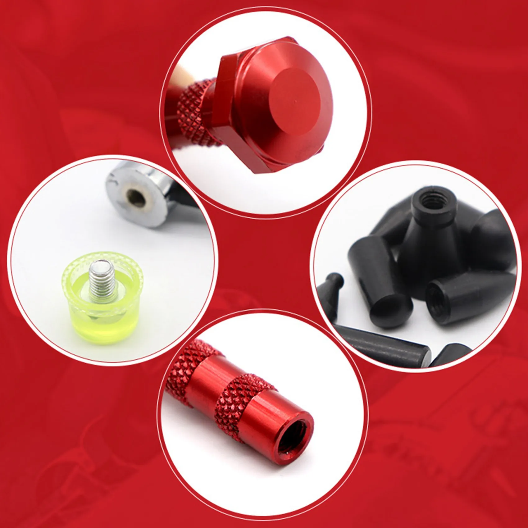 Набор инструментов для ремонта вмятин комплект из 10 алюминиевых безпокрасочного