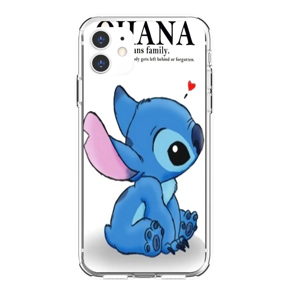 Чехол для телефона Ohana означает семью Лило Стич Вдохновленный Xiaomi Redmi Note 10 10s 3S 4 4X 5