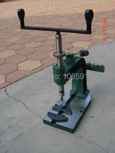 

Manual Desktop Hand Tapping Machine, Cast Iron, Tap and Dies New Precision Tapper Set Screw tool