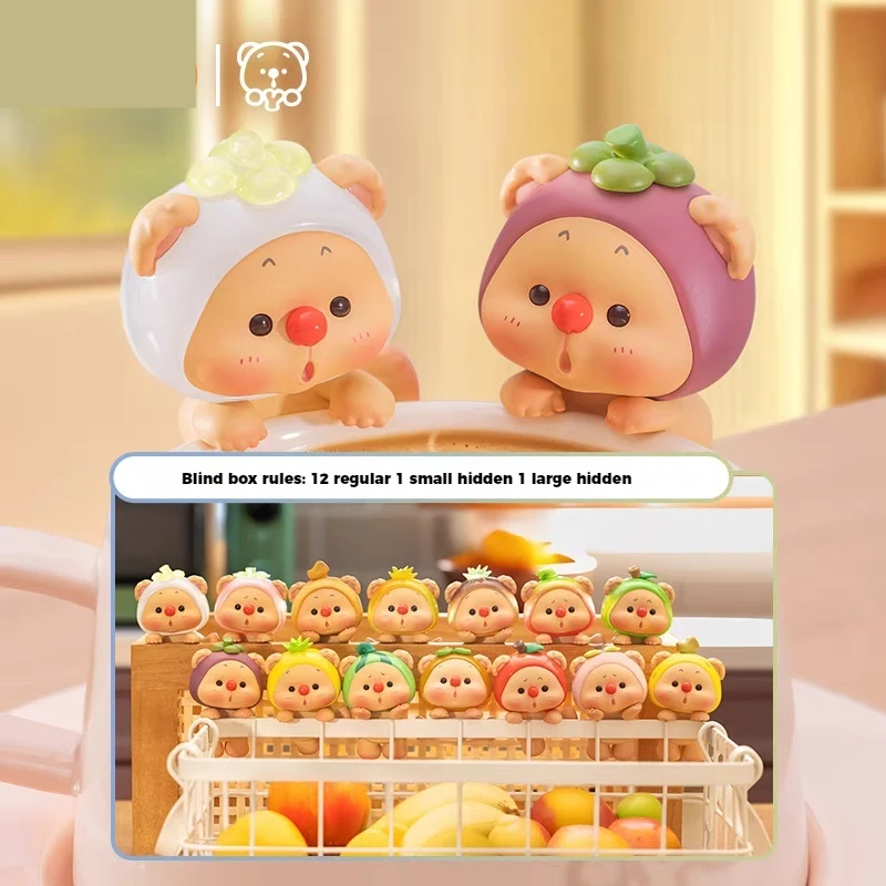 OYO Bear Cub Party mini Series Mini Blind Box Toys Kawaii Аниме Фигурка Caixa Caja Surprise Mystery Куклы Подарок для