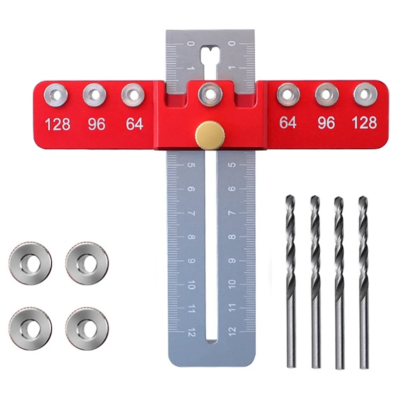 

Металлическое приспособление для шкафов, пробойник, красный алюминиевый сплав для дверных ящиков, ручек шкафов, ручек и ручек